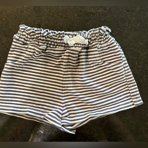 Jessica Simpson 18 month navy and white striped shorts